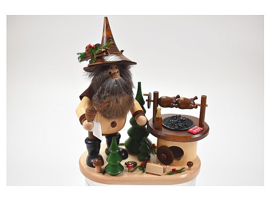 DWU - smoker dwarf at the rotary grill (with video)
