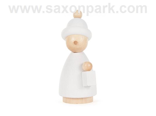 carol singer with lantern