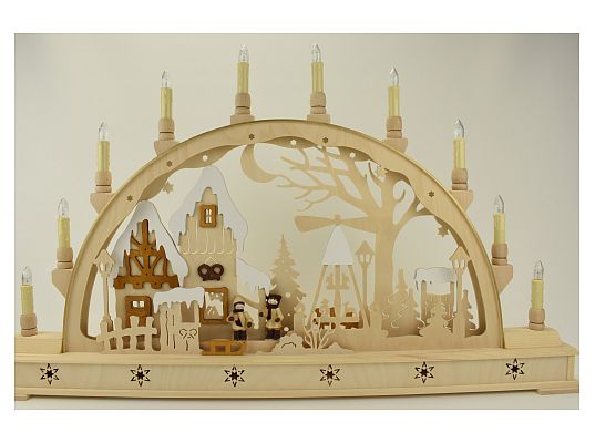Dregeno - Schwibbogen Weihnachtsmarkt