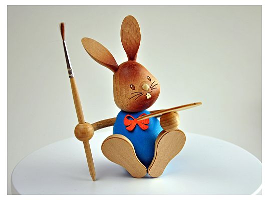 Kuhnert - Stupsi Hase mit Künstler (mit Video)