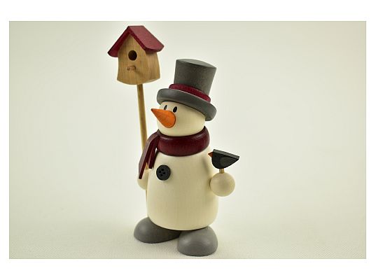 Hobler - snowman Fritz with birdhouse