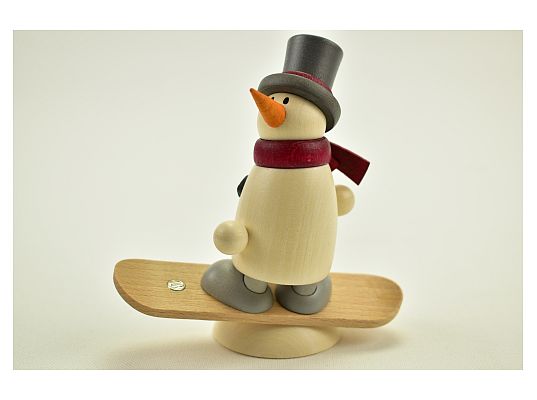 Hobler - snowman Fritz with snowboard