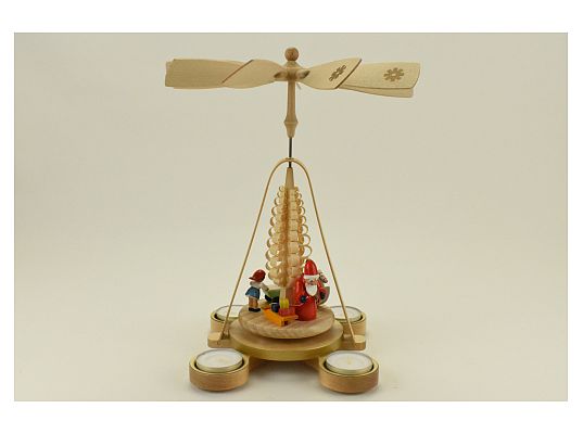 Glässer - Teelichtpyramide Bescherung