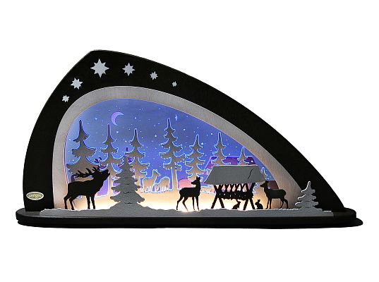 Weigla - candle arch forest animals