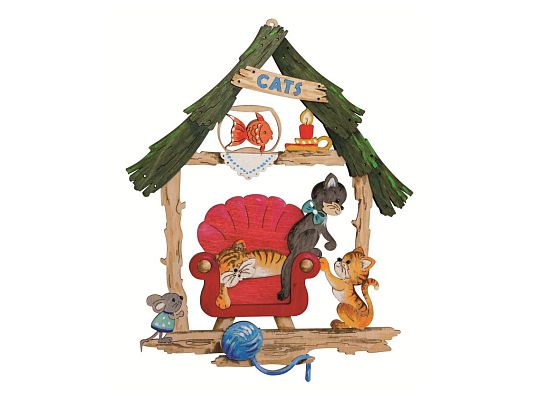 Kuhnert - craft kit window hanging cats
