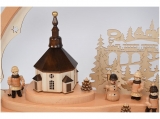 Lenk - Candle arch Seiffen church winter children