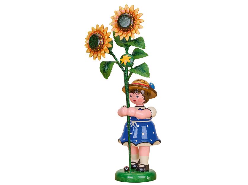 Hubrig - Blumenkind Mädchen - Sonnenblume