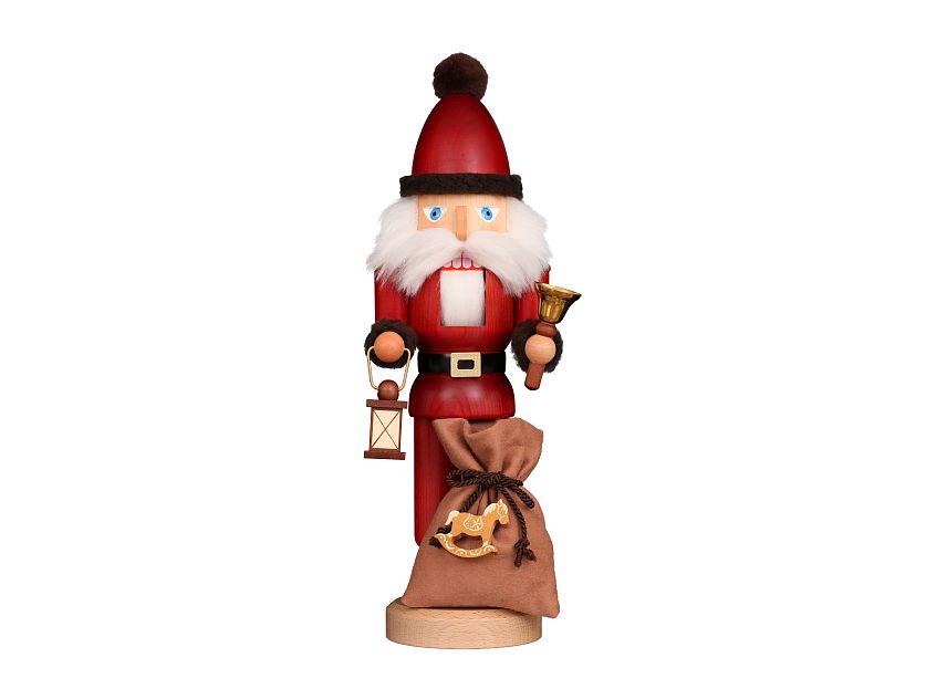 Ulbricht - Nussknacker Weihnachtsmann mit Glocke (Neuheit 2023 - demnächst verfügbar)