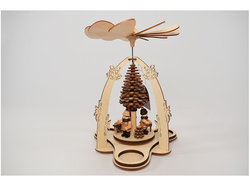 Dregeno - Pyramide mit Laternenkindern,