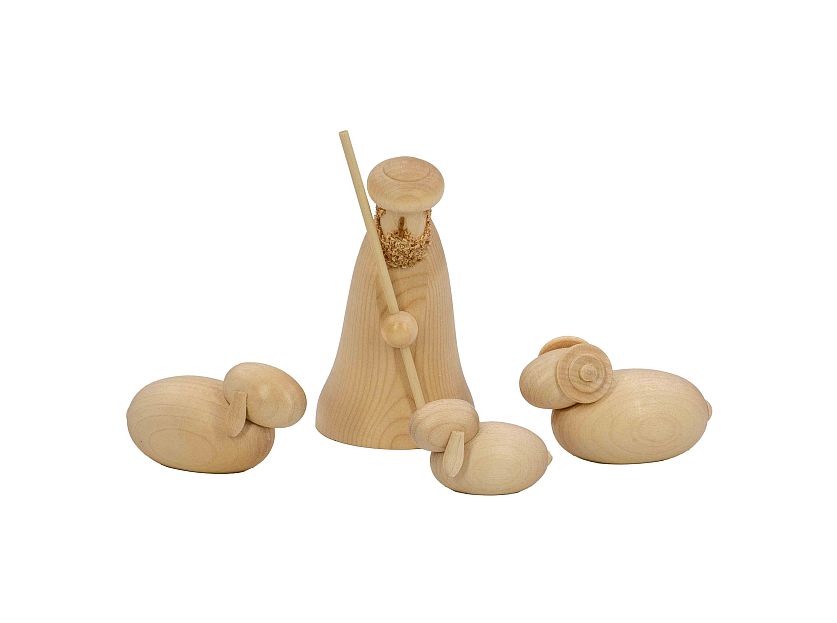 Schalling - Shepherd group, natural, 4 pcs