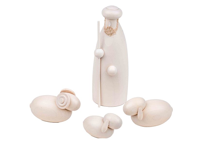 Schalling - Shepherd group, white, 4 pcs