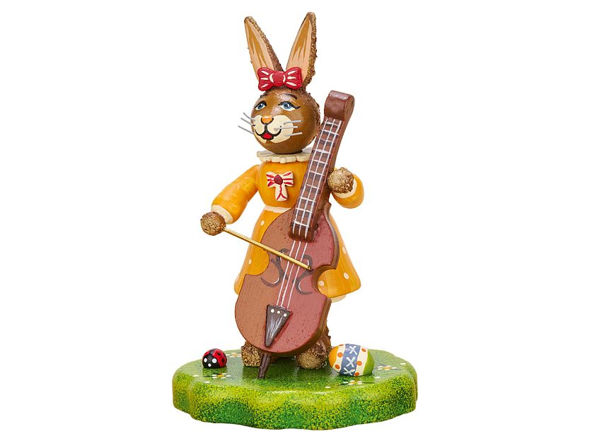 Hubrig - Bunny musician - Girl with double bass