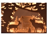 Weigla - Candle lace 7 flames deer family
