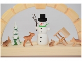 Bettina Franke - Candle arch for tea lights snowman and animals