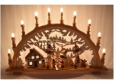 Lenk - Candle arch winter children 10 candles