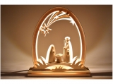 Seidel - Candle arch birth of Christ LED
