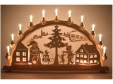 Schlick & Tuerk - Santa Claus motif -dwarf candle arch