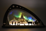 Weigla - Schwibbogen LED Weihnachten unterm Polarlicht