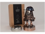 Huss - Karzl with backpack and baseball cap old brass (with video)