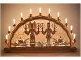 Schlick & Tuerk - Candle arch angel and miner double LED