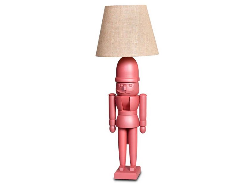 KWO - Nussknacker, Tischlampe, pink