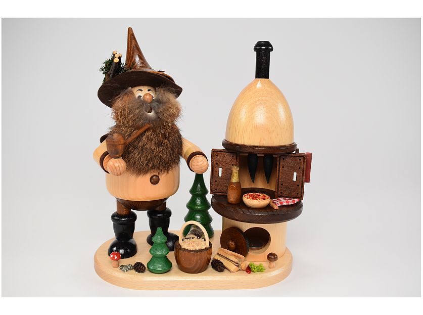 DWU - Wichtel Rauchmann am Rucherofen