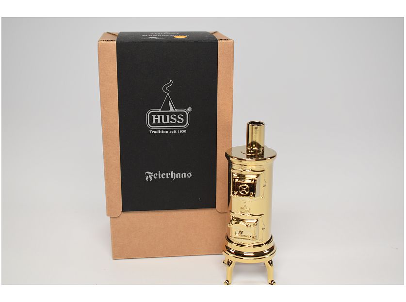 Huss - Feierhaas -Kanonenofen gold, Sonderedition