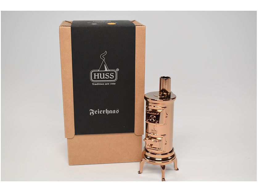 Huss - Feierhaas -Kanonenofen rosegeold, Sonderedition