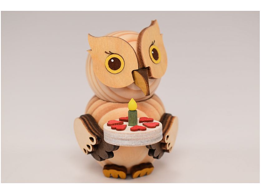 Kuhnert - mini owl with cake