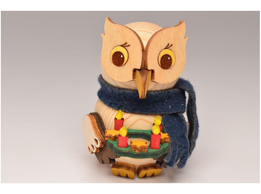 Kuhnert - Mini owl with advent wreath