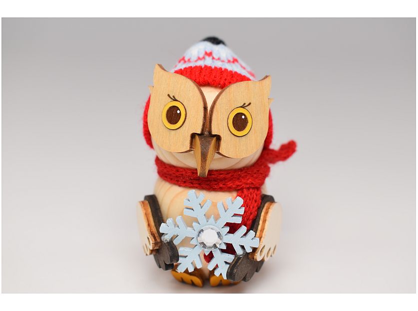 Kuhnert - Mini Eule mit Schneekristall