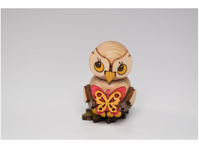 Kuhnert - Owl child with butterfly