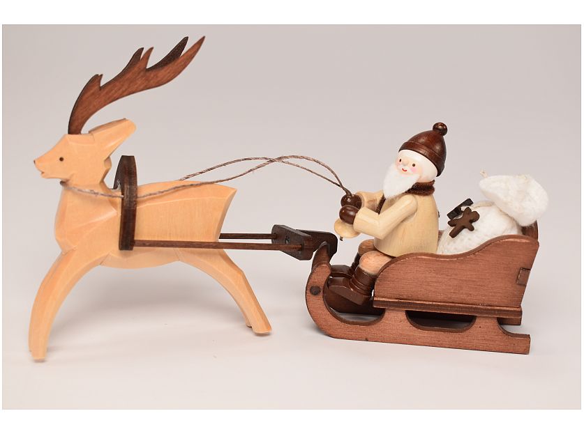 Romy Thiel - Santa Claus with reindeer sleigh