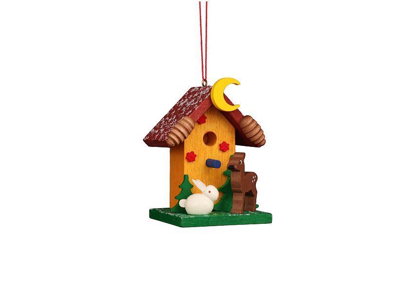 Ulbricht - Tree Ornament Birdhouse Forest (6 pieces)