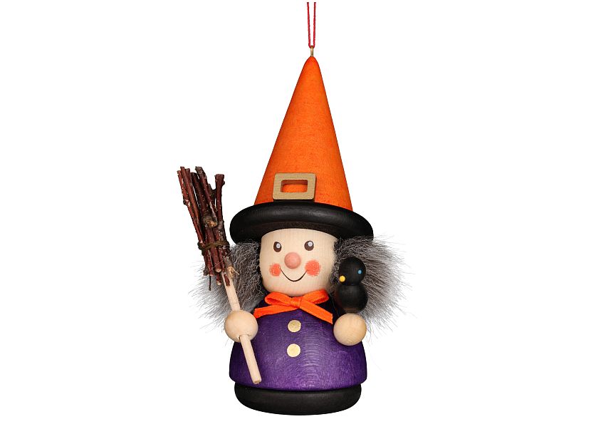 Ulbricht - Tree hanging wobble figure Halloween witch