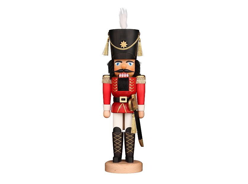 Ulbricht - Nutcracker Soldier red/gold (Novelty 2023) (Available April/May 2023)