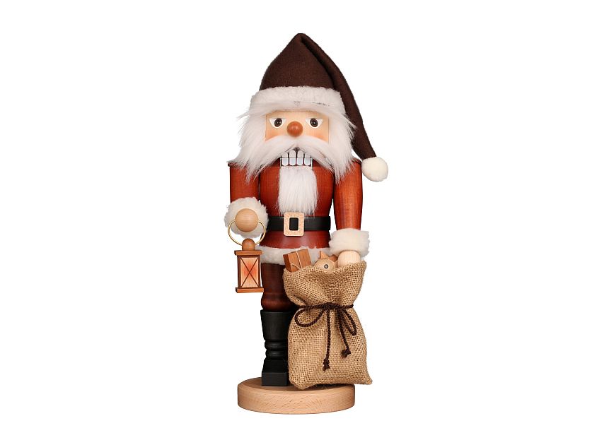 Ulbricht - Nutcracker Santa Claus with lantern nature (Available from April/May 2022)