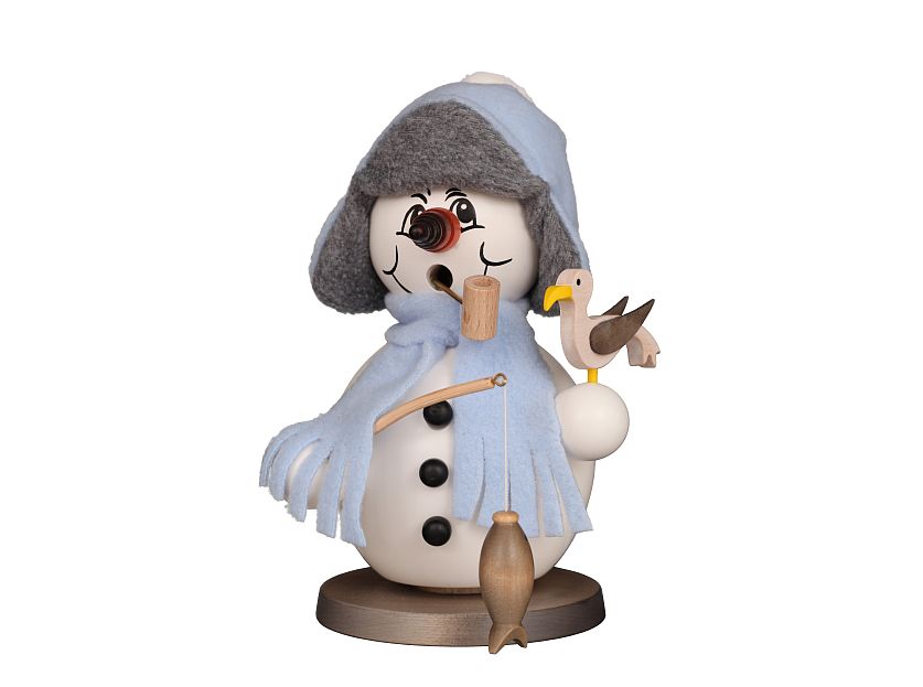 Ulbricht - Smoking man snowman ice angler (with video)