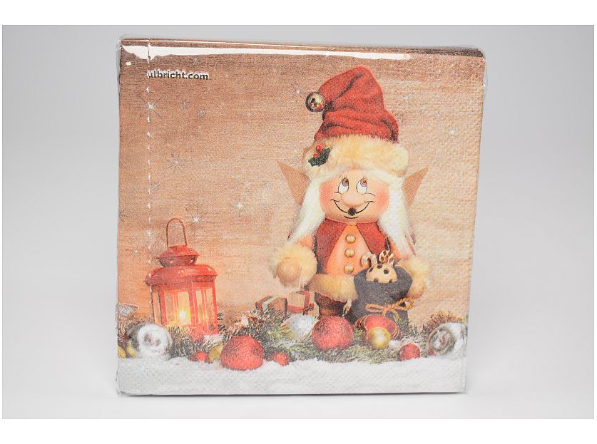 Ulbricht - Serviette - Wichtel Weihnachtself