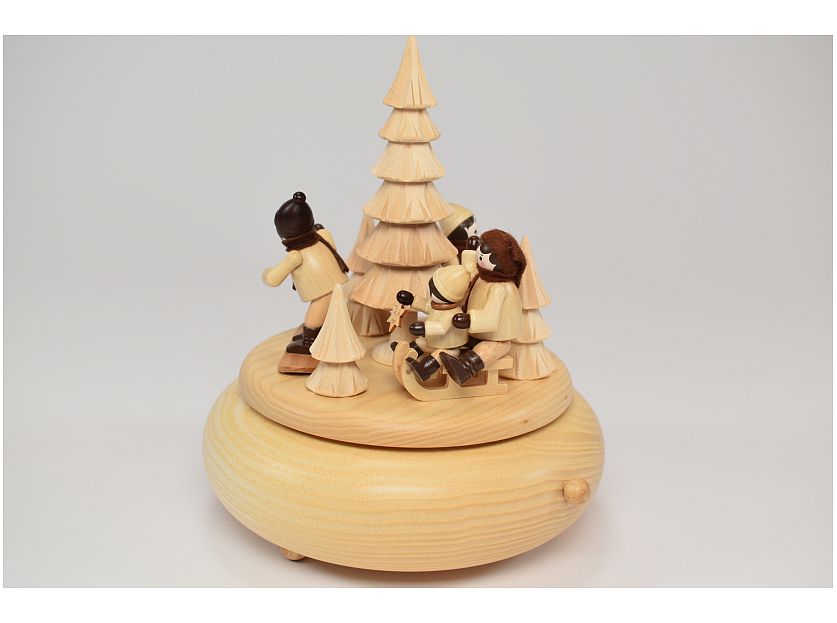 Unger - Spieldose Wintersport, 18er Werk