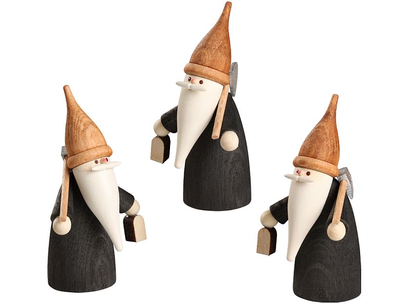 Seiffen Handcraft - Miniature Mining Gnome