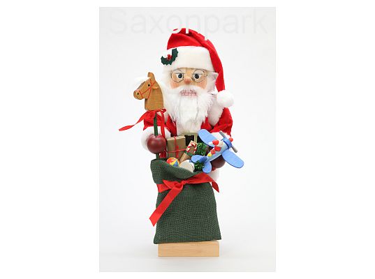 Ulbricht - Nussknacker Weihnachtsmann mit Spielzeug