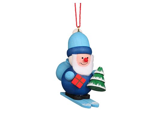 Ulbricht - Baumbehang Weihnachtsmann blau