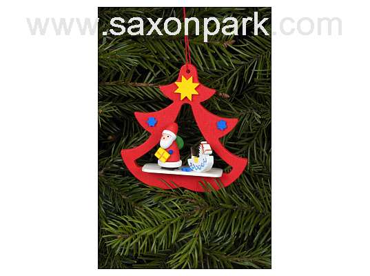 Ulbricht - Santa In Tree Ornament
