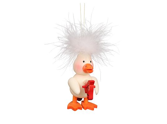 Ulbricht - Ducky With Hobbyhorse Ornament