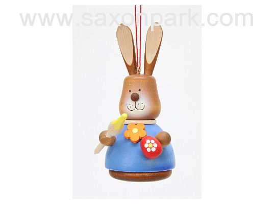 Ulbricht - Bunny with Brush Ornament