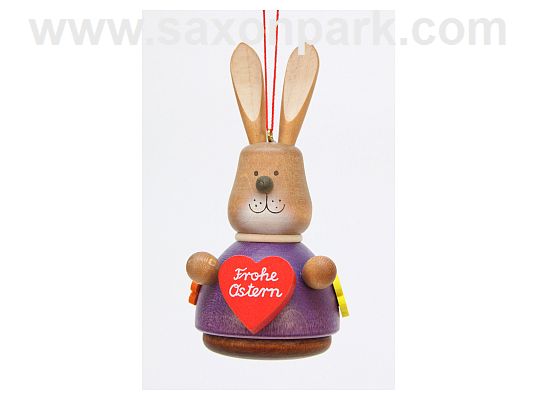Ulbricht - RP Bunny With Heart Ornament