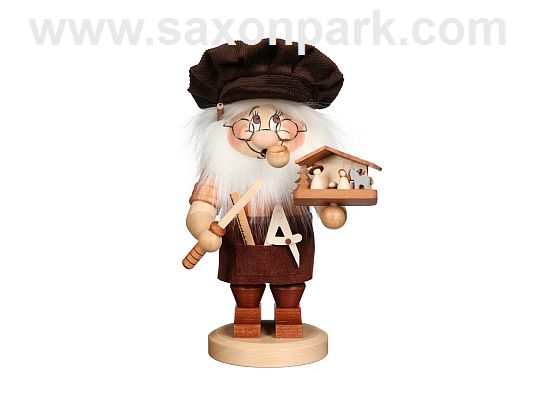 Ulbricht - Smoker Dwarf Carver Of Nativity Figurines - Discontinued item
