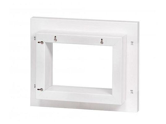 KWO - Frame white glazed