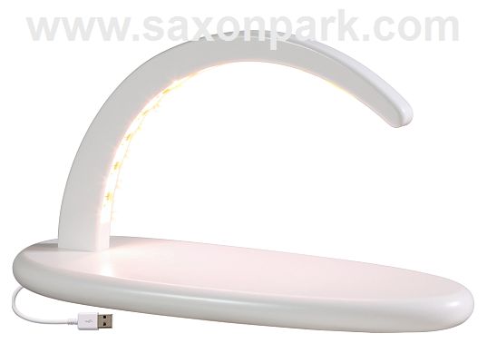 Seiffen Handcraft - Candle Arch Illuminated Light Arch, white, without Decoration, USB, 5V